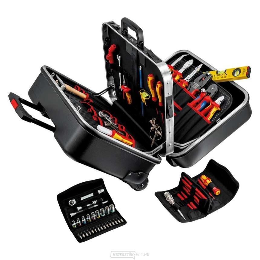 Univerzális szerszámtáska "BIG Twin Move" Knipex 00 21 41 (Szerszámokkal együtt) 63 darab