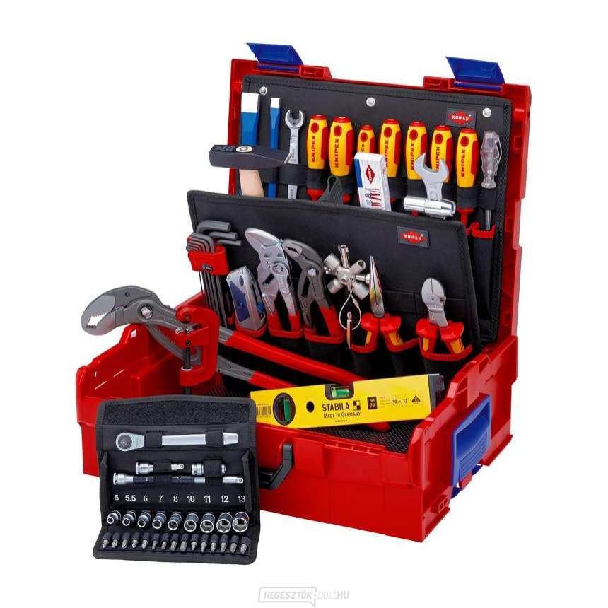 Knipex L-BOXX® szaniter szerszámkészlet (52 darab) 00 21 19 LB S