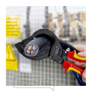 VDE kábelfogó KNIPEX 95 36 315 A, 315 mm - fekete, szigetelt többkomponensű hüvelyekkel Előnézet 