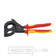 VDE kábelfogó KNIPEX 95 36 315 A, 315 mm - fekete, szigetelt többkomponensű hüvelyekkel Előnézet 