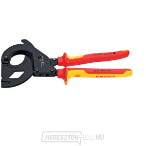 VDE kábelfogó KNIPEX 95 36 315 A, 315 mm - fekete, szigetelt többkomponensű hüvelyekkel VDE kábelfogó KNIPEX 95 36 315 A, 315 mm - fekete, szigetelt többkomponensű hüvelyekkel gallery main image