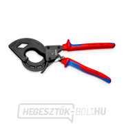 Knipex 95 32 320 mm-es kábelolló - racsnis szarvval Előnézet 