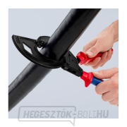 Knipex 95 32 320 mm-es kábelolló - racsnis szarvval Előnézet 