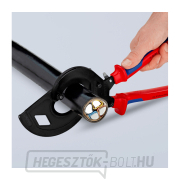 Knipex 95 32 320 mm-es kábelolló - racsnis szarvval náhled