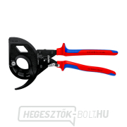Knipex 95 32 320 mm-es kábelolló - racsnis szarvval Knipex 95 32 320 mm-es kábelolló - racsnis szarvval gallery main image