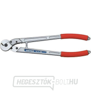 Huzal-, kötél-, kábel- és rönkvágó olló KNIPEX 95 71 600 mm Előnézet 