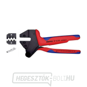 Krimpelő rendszer fogó 200 mm Knipex 97 43 66 MC4 Multi-Connect csatlakozókhoz Előnézet 