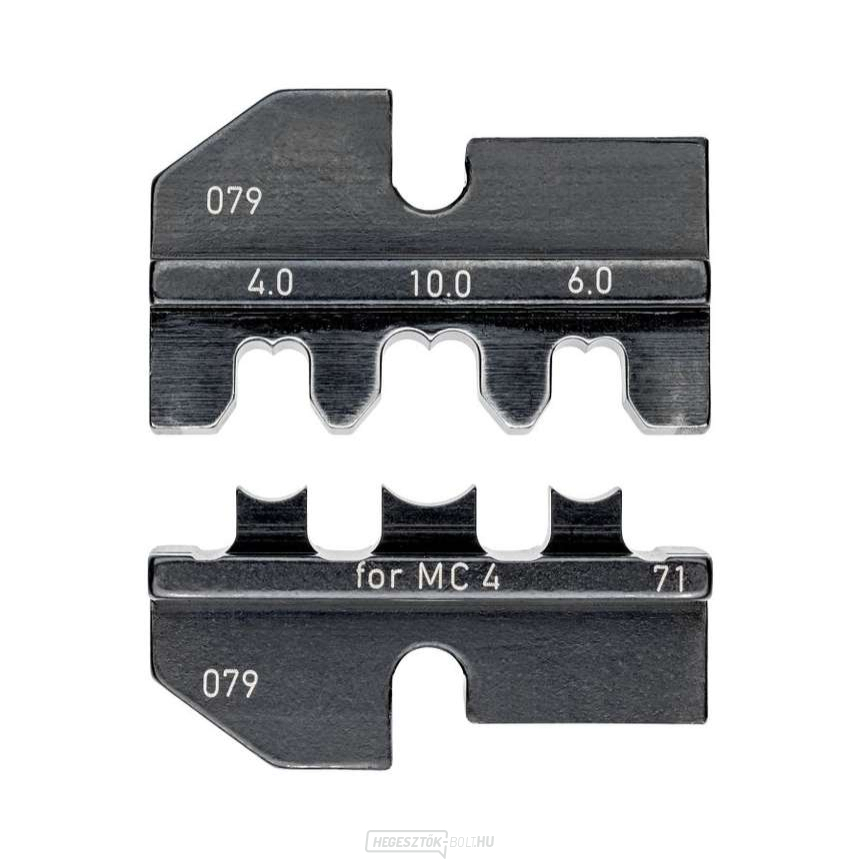 Knipex krimpelőprofil 97 49 71 - hosszabbító MC 4 (Multi-Contact) napelemes csatlakozókhoz