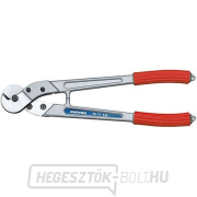 Huzal-, kötél-, kábel- és rönkolló KNIPEX 95 71 445 mm Előnézet 