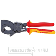Kábelvágó 250 mm KNIPEX 95 36 250 - 1000V. Krómozott, többkomponensű VDE hüvelyek Kábelvágó 250 mm KNIPEX 95 36 250 - 1000V. Krómozott, többkomponensű VDE hüvelyek gallery main image