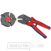 Knipex 97 33 01 MultiCrimp® krimpelő fogó cserélhető tálcával Előnézet 