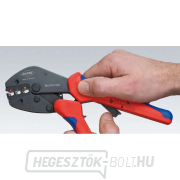 Knipex 97 33 01 MultiCrimp® krimpelő fogó cserélhető tálcával Előnézet 