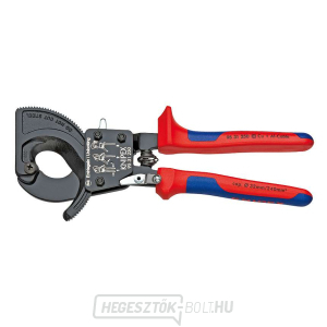 Kábelvágó 250 mm KNIPEX 95 31 250 - csiszolt fej, műanyag hüvelyek Kábelvágó 250 mm KNIPEX 95 31 250 - csiszolt fej, műanyag hüvelyek gallery main image