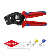 Önbeálló fogó 190 mm KNIPEX 97 53 09 - kábelsarkok krimpeléséhez gallery main image