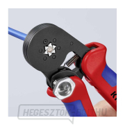 Önbeálló fogó 180 mm KNIPEX 97 53 14 - kábelsarkok krimpeléséhez. Krómozott, műanyag hüvelyek Önbeálló fogó 180 mm KNIPEX 97 53 14 - kábelsarkok krimpeléséhez. Krómozott, műanyag hüvelyek náhled