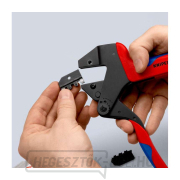 Knipex 97 43 200 Többcélú krimpelő fogó 200 mm, cserélhető krimpelő profilokhoz náhled