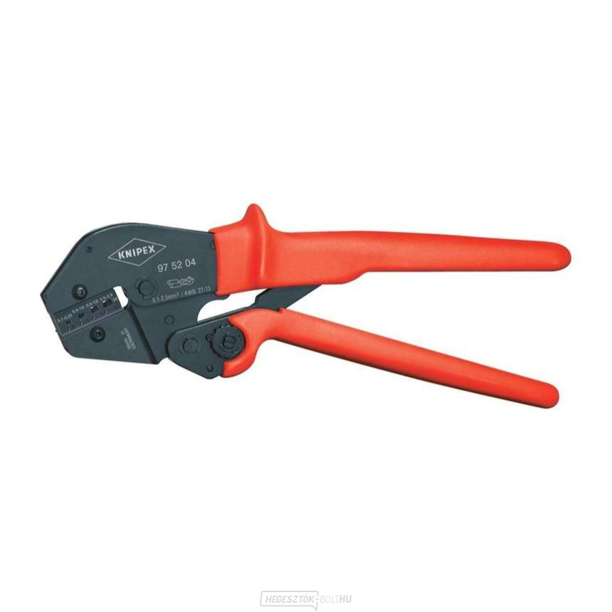 Karos fogó 250 mm KNIPEX 97 52 04. Polírozott, többkomponensű hüvelyek