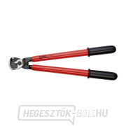 Kábelolló 500 mm, VDE 1000 V. KNIPEX 95 17 500 - krómozás, VDE szigetelés merítéssel Kábelolló 500 mm, VDE 1000 V. KNIPEX 95 17 500 - krómozás, VDE szigetelés merítéssel gallery main image