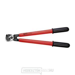 Kábelolló 500 mm, VDE 1000 V. KNIPEX 95 17 500 - krómozás, VDE szigetelés merítéssel Kábelolló 500 mm, VDE 1000 V. KNIPEX 95 17 500 - krómozás, VDE szigetelés merítéssel gallery main image