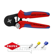 Önbeálló fogó 180 mm KNIPEX 97 53 04 - kábelsarkok krimpeléséhez gallery main image