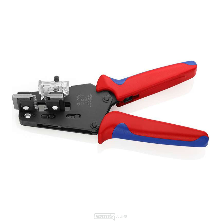Húzófogó 195 mm, univerzális. KNIPEX 12 12 11 - csiszolt fej, többkomponensű hüvelyek