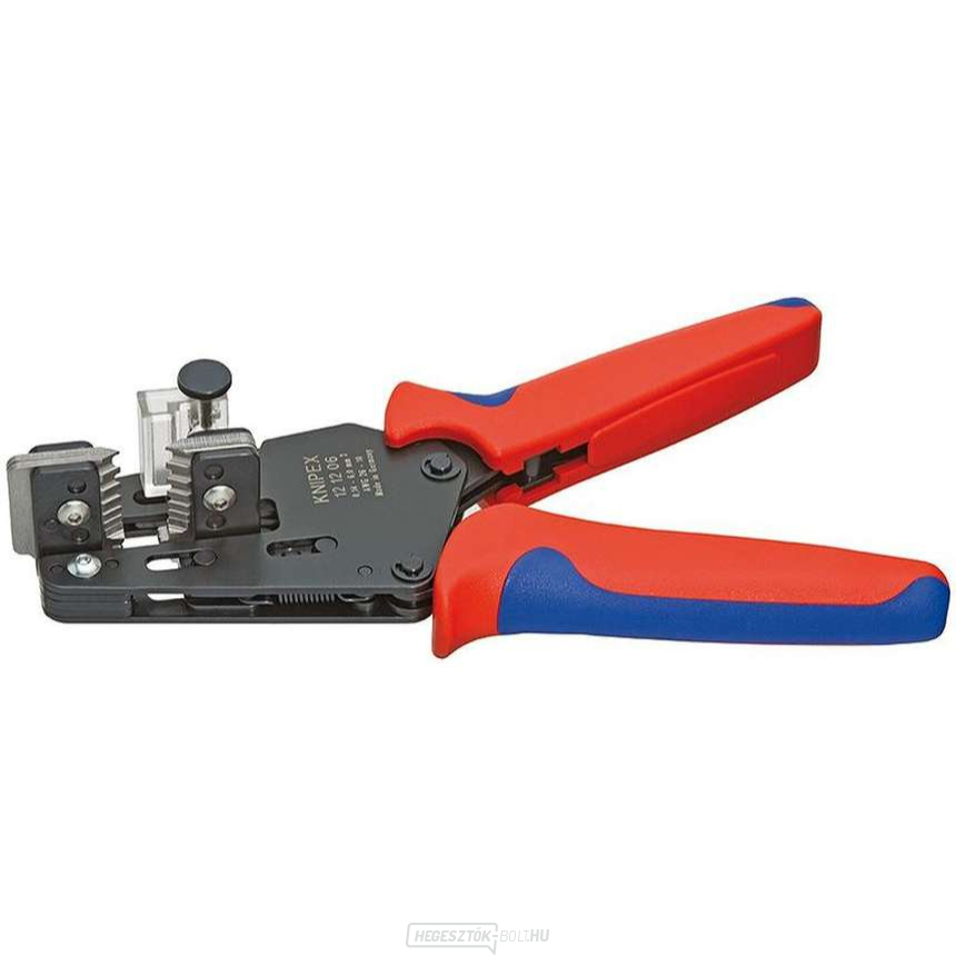 Húzófogó 195 mm, univerzális. KNIPEX 12 12 06 - csiszolt fej, többkomponensű hüvelyek
