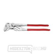 Fogó, fogókulcs XL 400 mm, Knipex 86 03 400 - krómozva Előnézet 