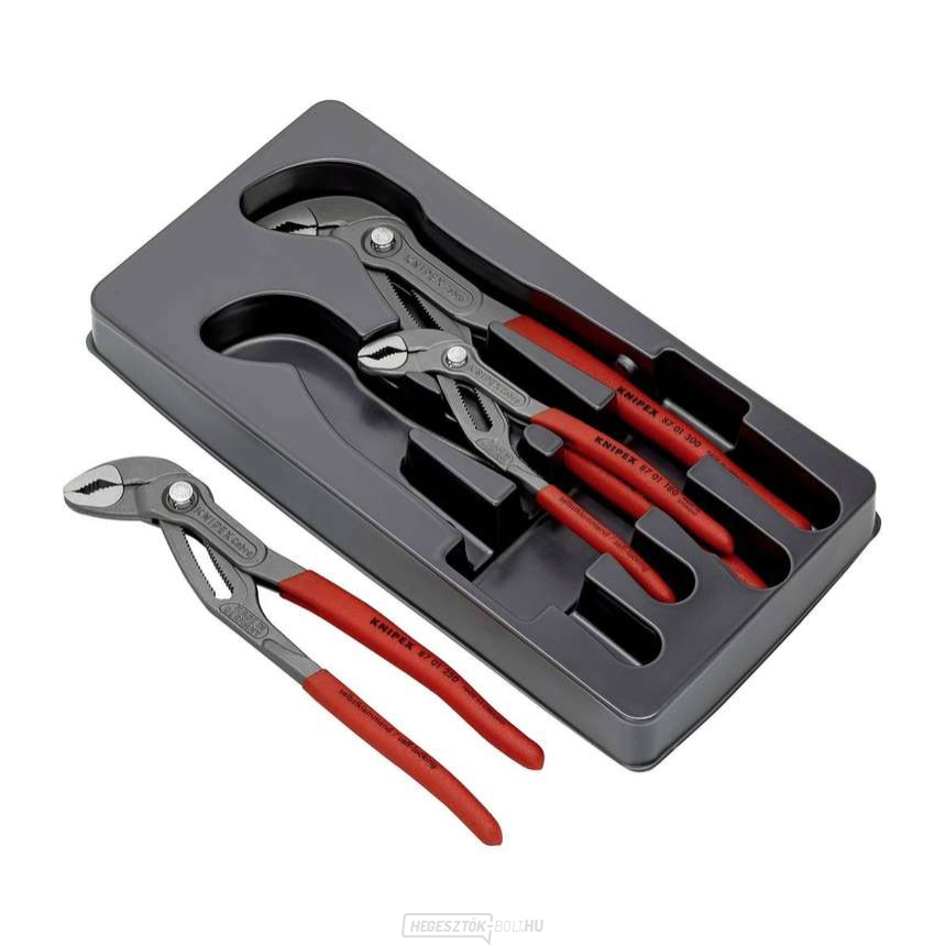 Knipex Cobra sico fogókészlet (180/250/300 mm) 00 20 09 V02