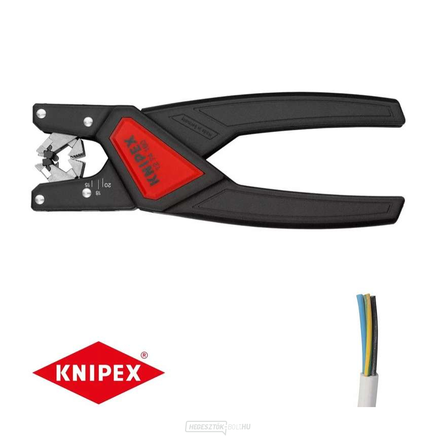 Knipex 12 74 180 SB automata csíkhúzó fogó (175 mm)