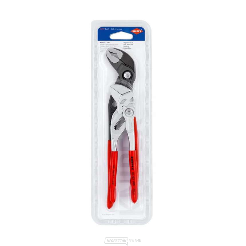 Knipex fogó és csavarkulcs készlet (87 01 250 + 86 03 180)