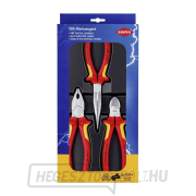 KNIPEX 00 20 12 VDE szerelőfogó csomag - 3 részes készlet Előnézet 