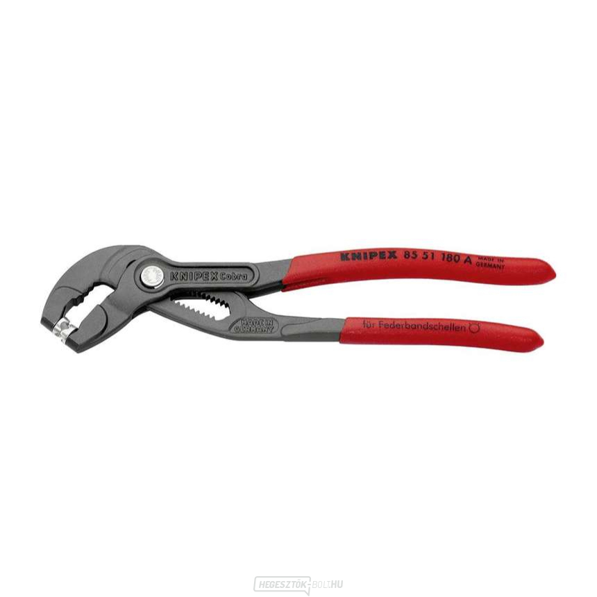 Tömlőfogó fogó 180 mm Knipex 85 51 180 A