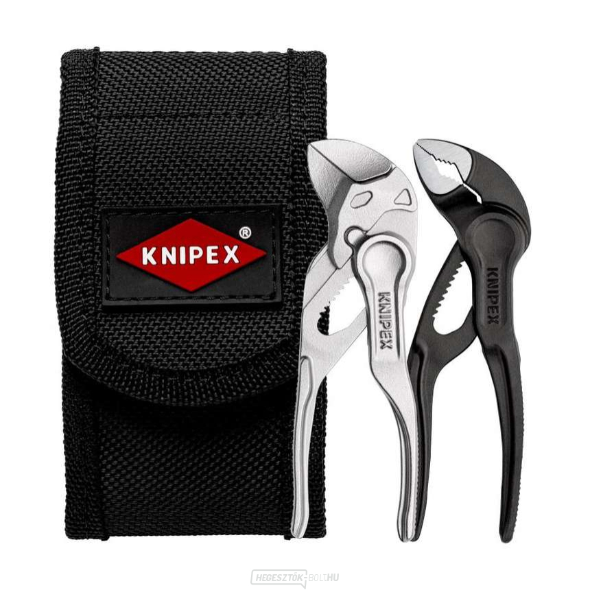 KNIPEX fogó 00 20 72 V04 XS, övtáska szerszámokkal XS (2 db)