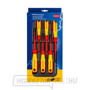 Villanyszerelő csavarhúzó PH/S-PZ/S-SL VDE Knipex 00 20 12 V05 (6 darabos készlet) Villanyszerelő csavarhúzó PH/S-PZ/S-SL VDE Knipex 00 20 12 V05 (6 darabos készlet) gallery main image