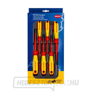 SL/PH/PZ VDE Knipex 00 20 12 V04 villanyszerelő csavarhúzó (6 darabos készlet) SL/PH/PZ VDE Knipex 00 20 12 V04 villanyszerelő csavarhúzó (6 darabos készlet) gallery main image