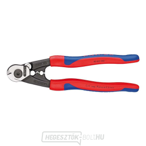 Knipex drótkötélolló 95 62 190 (5 mm-ig) Knipex drótkötélolló 95 62 190 (5 mm-ig) gallery main image