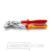 Fogókulcs 250 mm, Knipex 86 06 250 - krómozott, VDE többkomponensű hüvelyekkel Előnézet 
