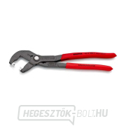 Tömlőfogó fogó KNIPEX 85 51 250 C, 250 mm - csúszásmentes fogantyú, tinta szürke foszfátozott Előnézet 