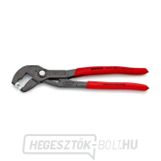 Tömlőfogó fogó KNIPEX 85 51 250 C, 250 mm - csúszásmentes fogantyú, tinta szürke foszfátozott Előnézet 