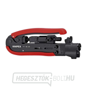 Knipex 97 40 20 SB tömörítő szerszám koaxiális csatlakozókhoz Előnézet 