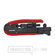 Knipex 97 40 20 SB tömörítő szerszám koaxiális csatlakozókhoz gallery main image