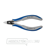 Precíziós oldalvágók elektronikához 125 mm Knipex 79 42 125 Z - polírozott fej, többkomponensű hüvelyek gallery main image
