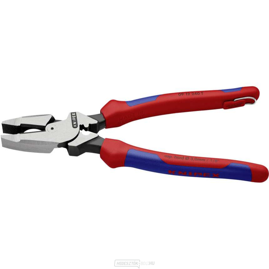 Kombinált fogó "vezetékfogó" 240 mm Knipex 09 12 240 T