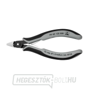 Precíziós oldalvágók elektronikához 125 mm KNIPEX 79 42 125 ESD - polírozott fej, többkomponensű hüvelyek gallery main image