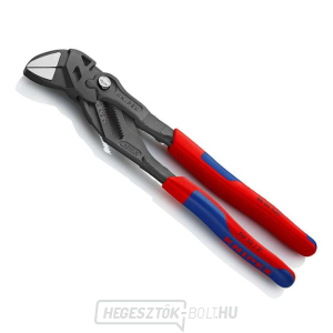 Fogókulcs 250 mm, Knipex 86 02 250 - polírozott fej, többkomponensű hüvelyek Fogókulcs 250 mm, Knipex 86 02 250 - polírozott fej, többkomponensű hüvelyek gallery main image