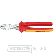 250 mm-es KNIPEX 74 06 250 - 1000V. Krómozott, többkomponensű VDE hüvelyek gallery main image