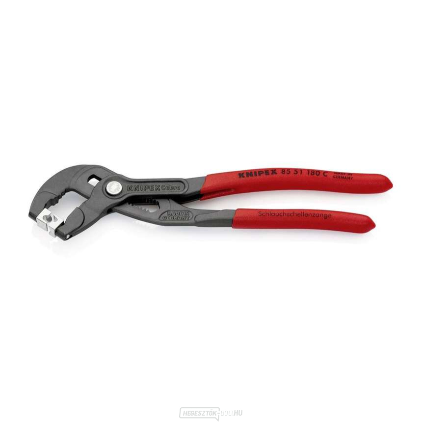Tömlőfogó fogó 180 mm Knipex 85 51 180 C