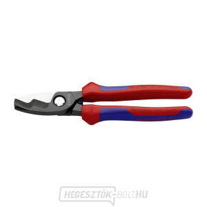 Kábelolló 200 mm KNIPEX 95 12 200 - csiszolt fej, többkomponensű hüvelyek Kábelolló 200 mm KNIPEX 95 12 200 - csiszolt fej, többkomponensű hüvelyek gallery main image