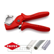 KNIPEX PlastiCut® 185 mm tömlők és védőcsövek vágásához KNIPEX PlastiCut® 185 mm tömlők és védőcsövek vágásához gallery main image