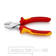 Kompakt drótvágó nagy fogaskerékkel KNIPEX X-Cut® 73 06 160 Előnézet 